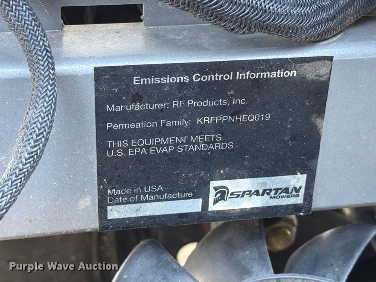 image for item EP7529 2019 Spartan RT-Pro GT Trac ZTR lawn mower