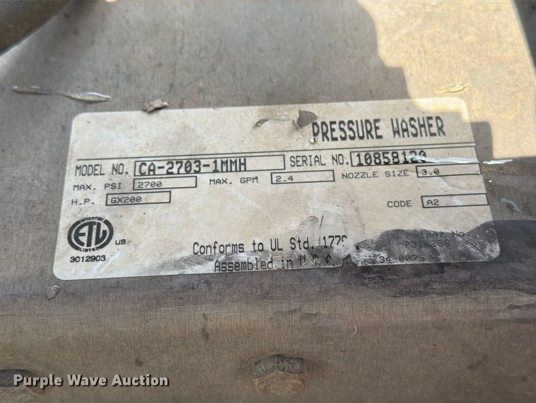 image for item EP7533 Multiquip QP-2TH 2x2 pump