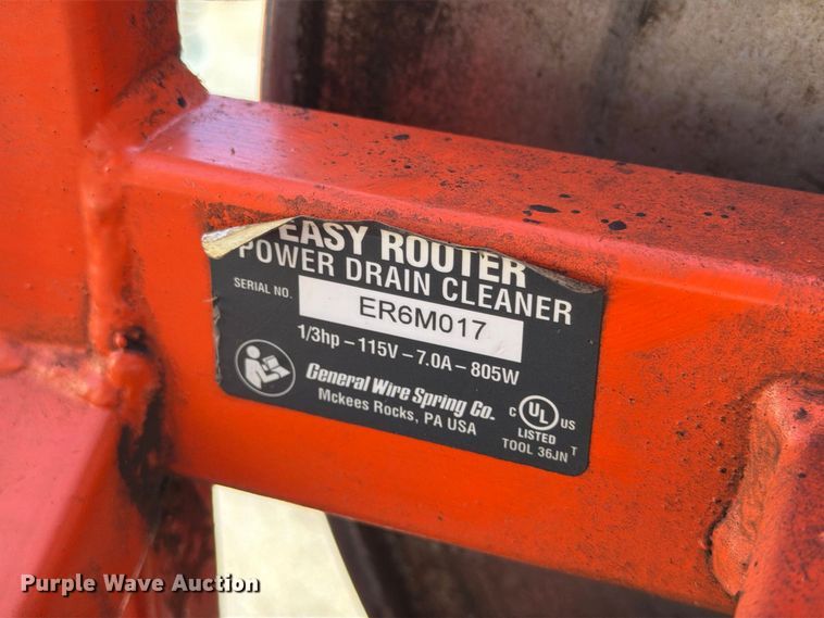 image for item EP7536 (3) Easy Rooter power drain cleaners