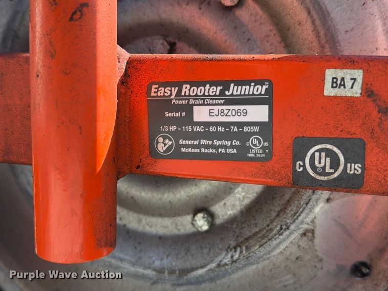 image for item EP7536 (3) Easy Rooter power drain cleaners