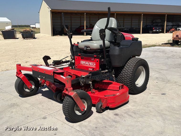 0 Gravely 260Z ZTR lawn mower