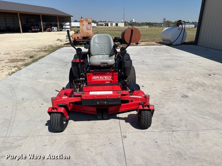 image for item EP7568 0 Gravely 260Z ZTR lawn mower