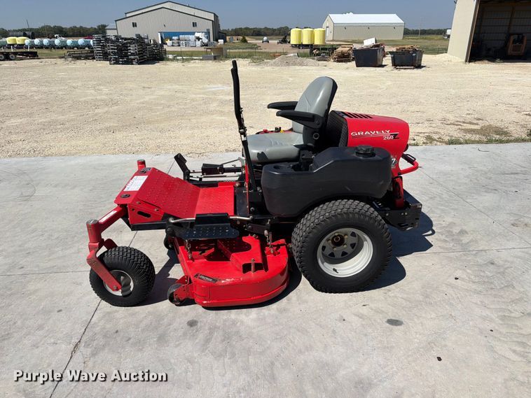 image for item EP7568 0 Gravely 260Z ZTR lawn mower