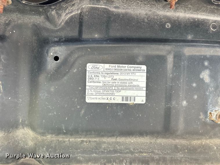 image for item ER3260 2013 Ford F150 Ext. Cab pickup truck