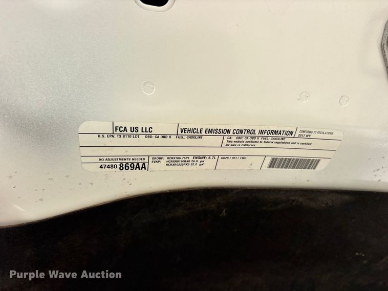 image for item ES8093 2017 RAM 1500 Ext. Cab pickup truck