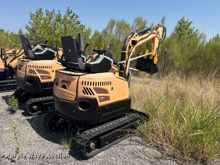 image for item ET0437 2024 Erie EM15 mini excavator