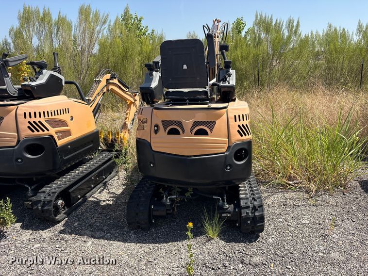 image for item ET0437 2024 Erie EM15 mini excavator