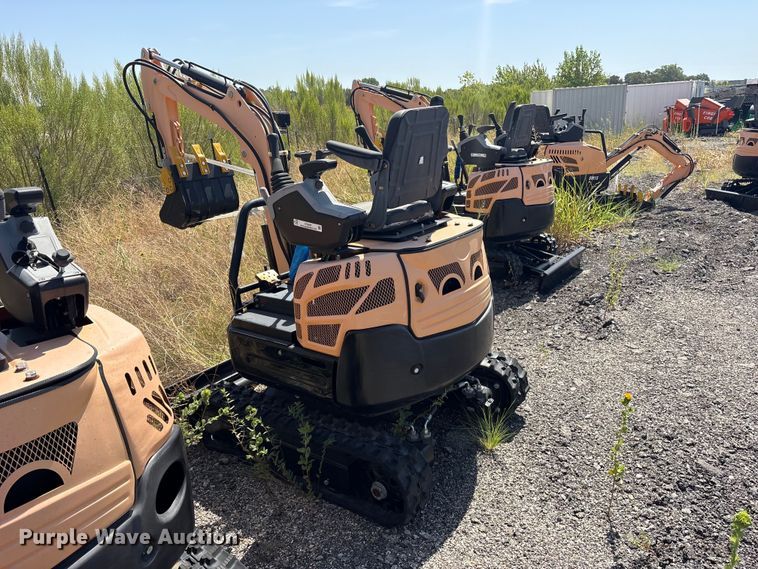 image for item ET0437 2024 Erie EM15 mini excavator