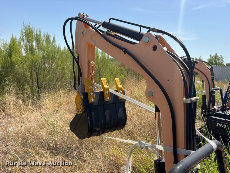 image for item ET0437 2024 Erie EM15 mini excavator