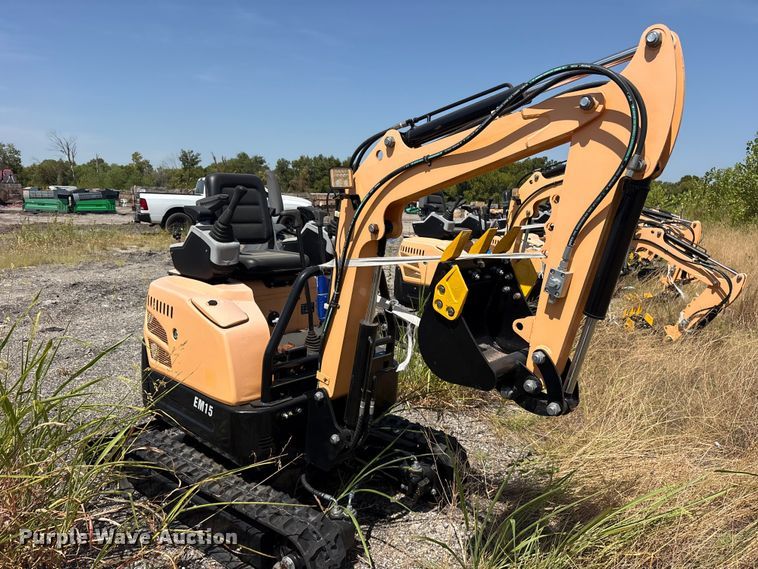 image for item ET0438 2024 Erie EM15 mini excavator