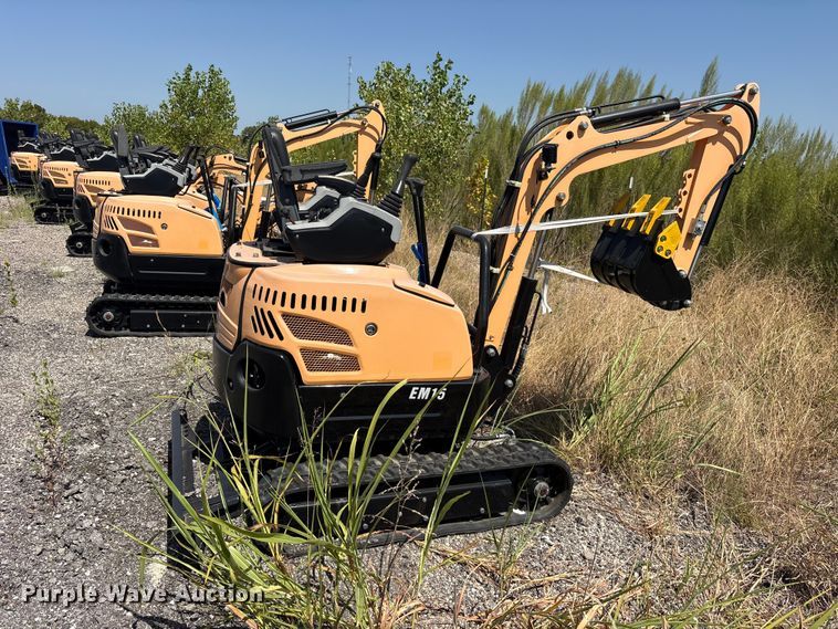 image for item ET0438 2024 Erie EM15 mini excavator