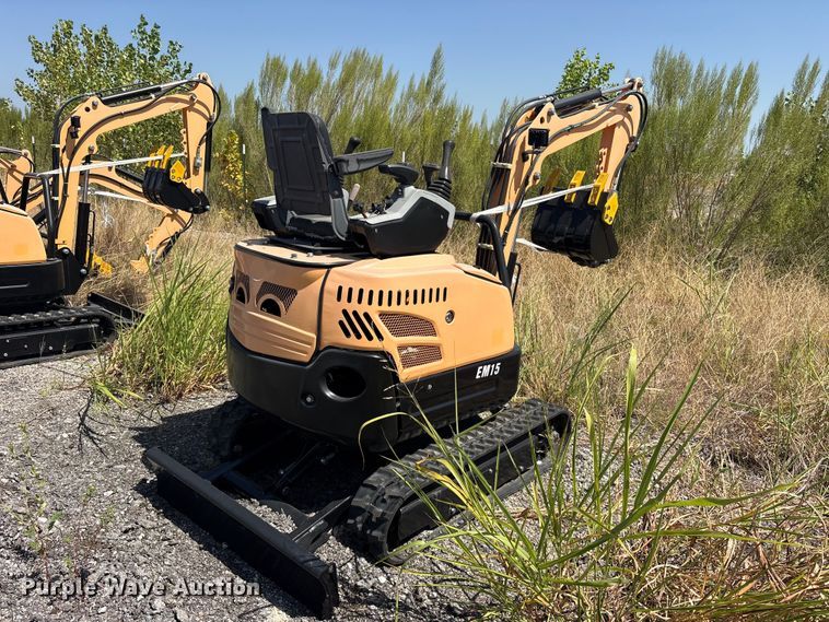 image for item ET0438 2024 Erie EM15 mini excavator