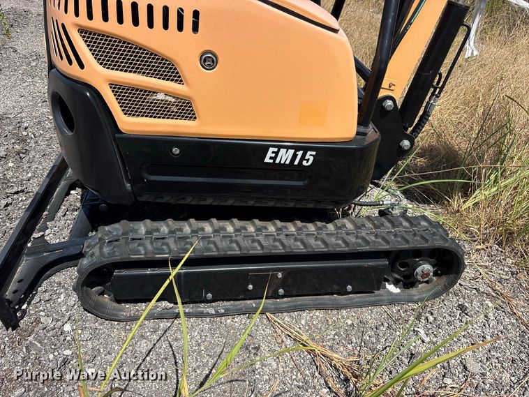 image for item ET0438 2024 Erie EM15 mini excavator