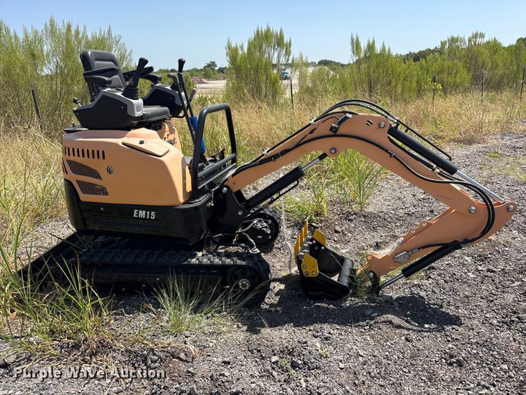image for item ET0439 2024 Erie EM15 mini excavator