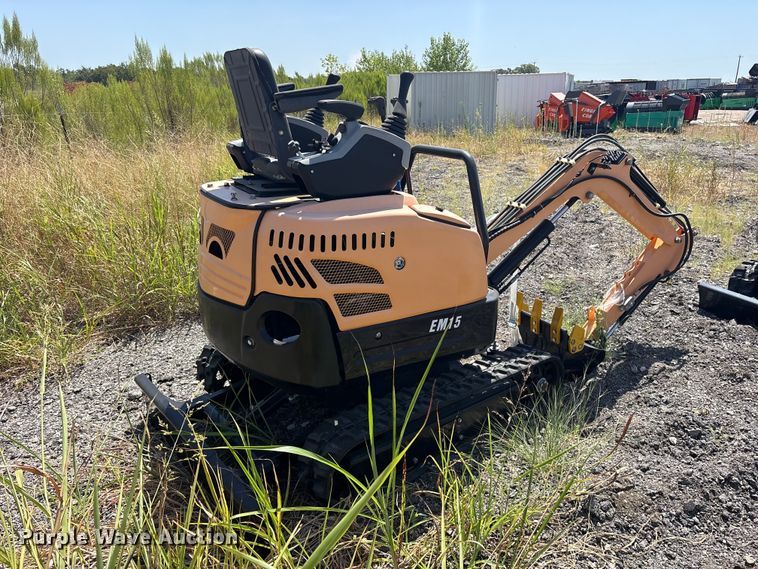 image for item ET0439 2024 Erie EM15 mini excavator