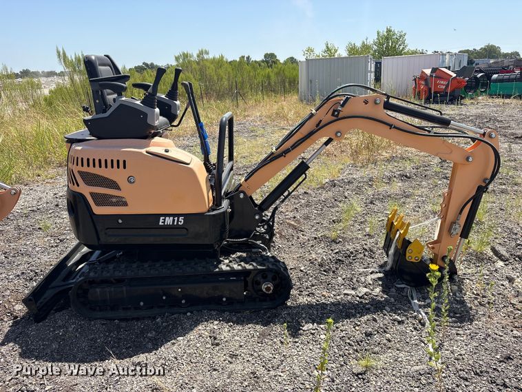 image for item ET0440 2024 Erie EM15 mini excavator