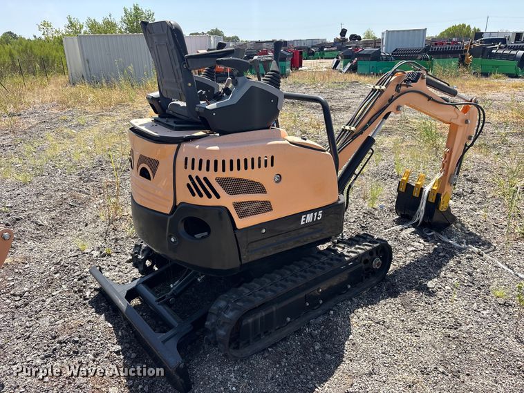 image for item ET0440 2024 Erie EM15 mini excavator