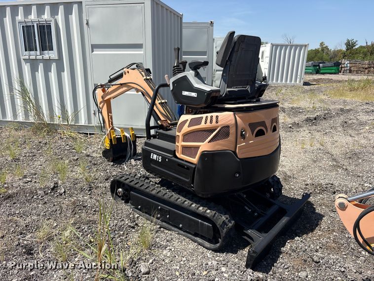 image for item ET0440 2024 Erie EM15 mini excavator