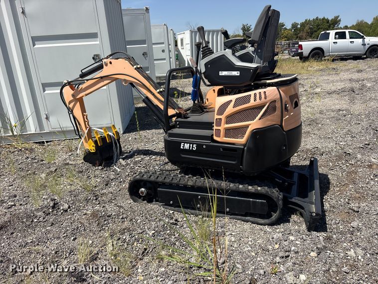 image for item ET0440 2024 Erie EM15 mini excavator
