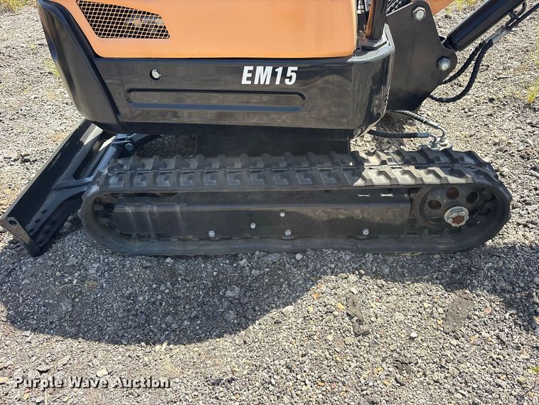 image for item ET0440 2024 Erie EM15 mini excavator
