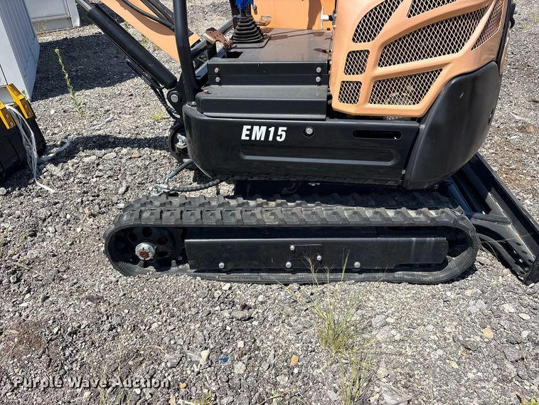 image for item ET0440 2024 Erie EM15 mini excavator