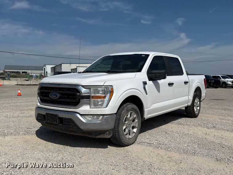 image for item ET6424 2021 Ford F150 Crew Cab pickup truck