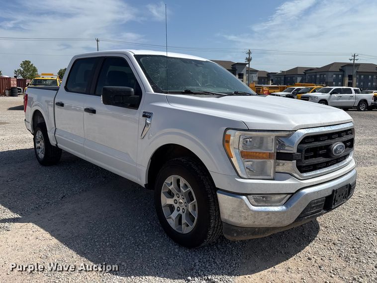image for item ET6424 2021 Ford F150 Crew Cab pickup truck
