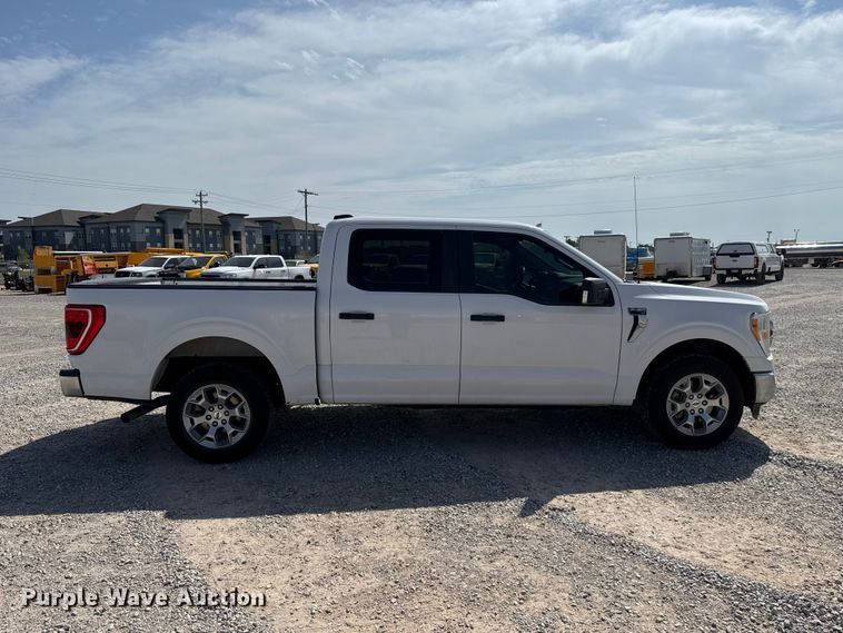 image for item ET6424 2021 Ford F150 Crew Cab pickup truck
