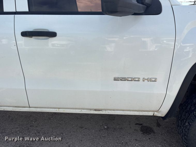 image for item EU0747 2016 GMC Sierra 2500HD Crew Cab utility bed pickup truck