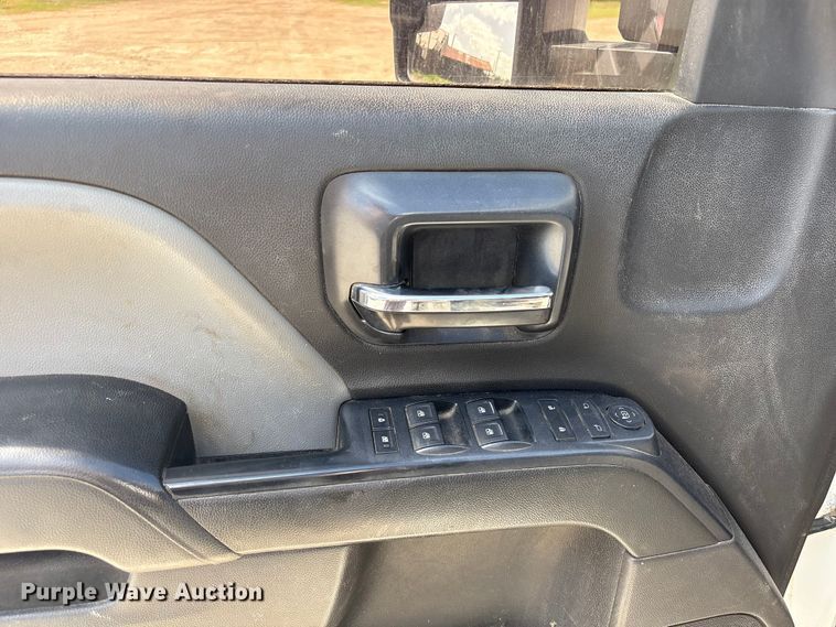 image for item EU0747 2016 GMC Sierra 2500HD Crew Cab utility bed pickup truck