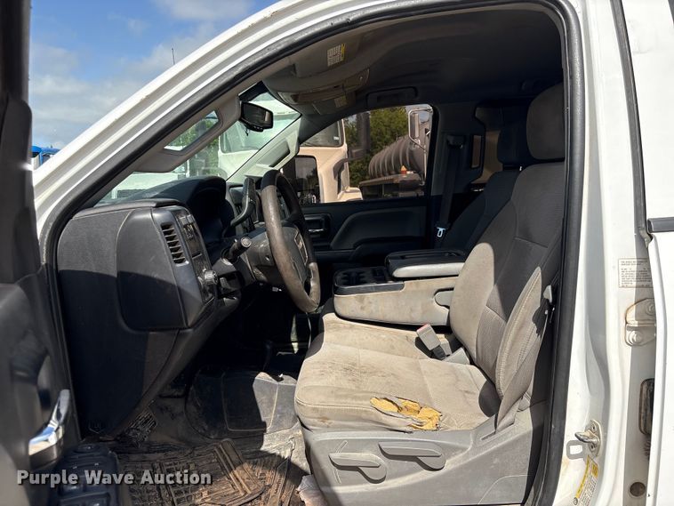 image for item EU0747 2016 GMC Sierra 2500HD Crew Cab utility bed pickup truck