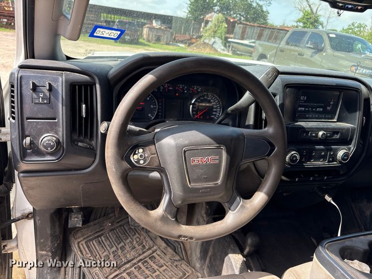 image for item EU0747 2016 GMC Sierra 2500HD Crew Cab utility bed pickup truck