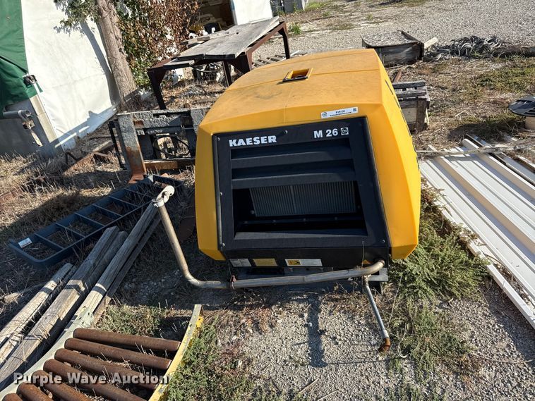 image for item EV6120 2004 Kaeser M26 air compressor