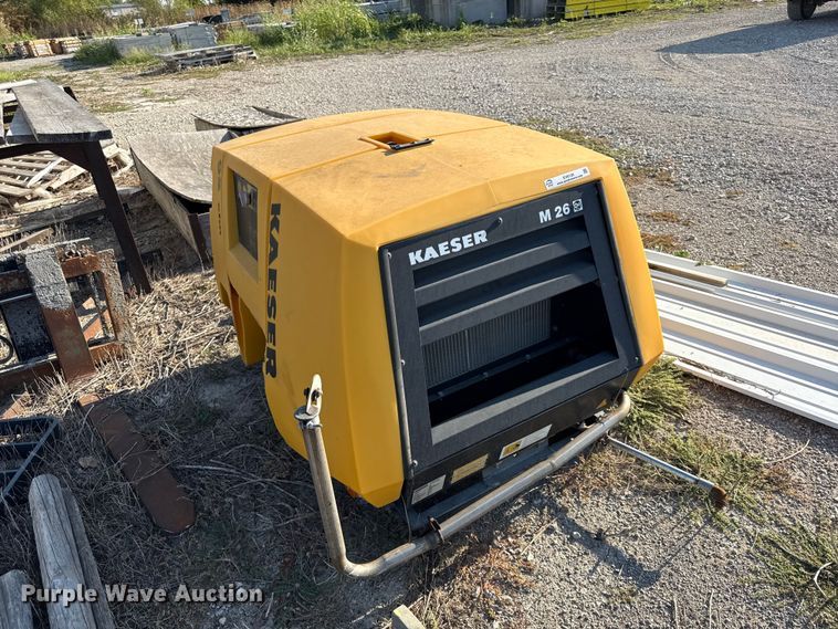 image for item EV6120 2004 Kaeser M26 air compressor
