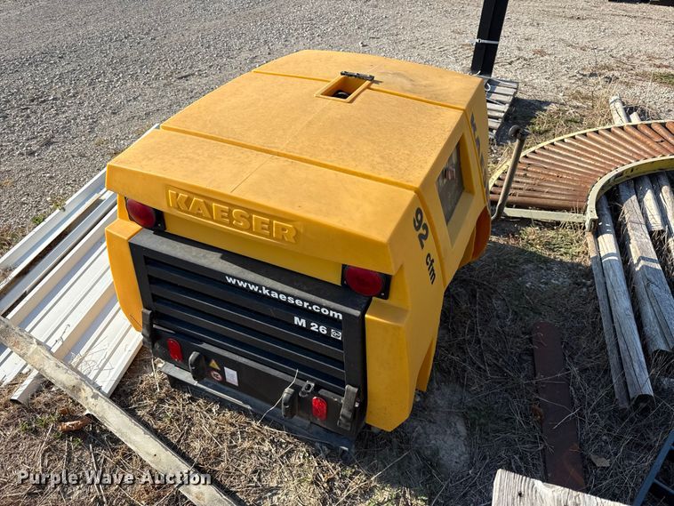 image for item EV6120 2004 Kaeser M26 air compressor