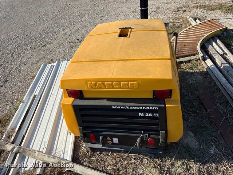image for item EV6120 2004 Kaeser M26 air compressor