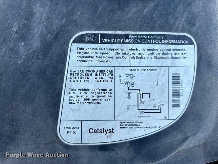 image for item EV6136 1999 Lincoln Town Car 