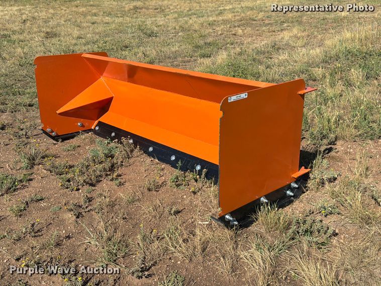 image for item EW1069 Kit Containers skid steer snow pusher
