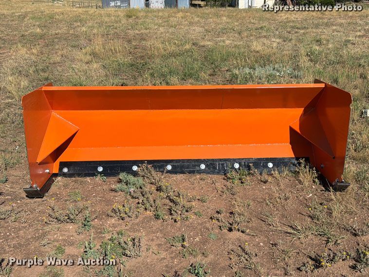 image for item EW1069 Kit Containers skid steer snow pusher