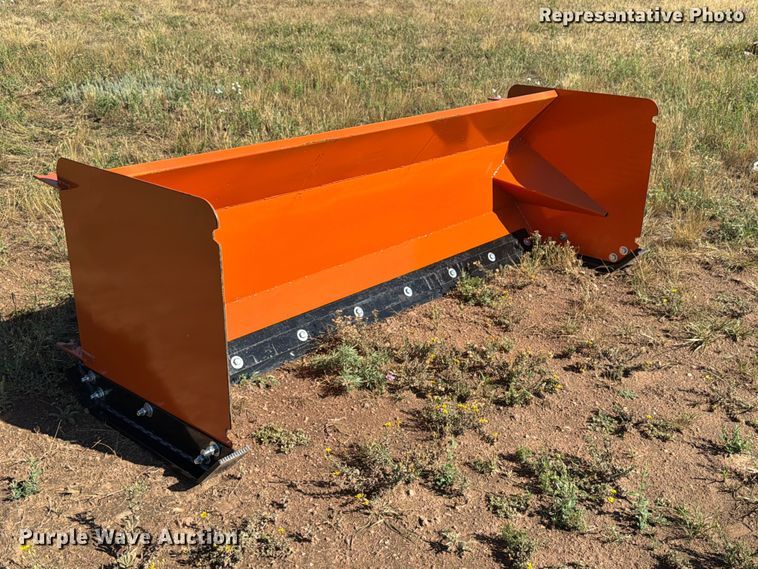 image for item EW1069 Kit Containers skid steer snow pusher