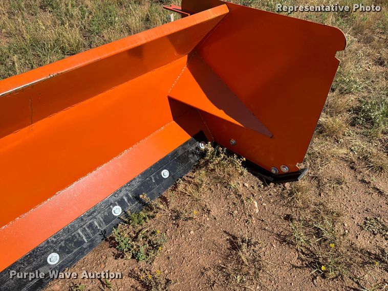 image for item EW1069 Kit Containers skid steer snow pusher