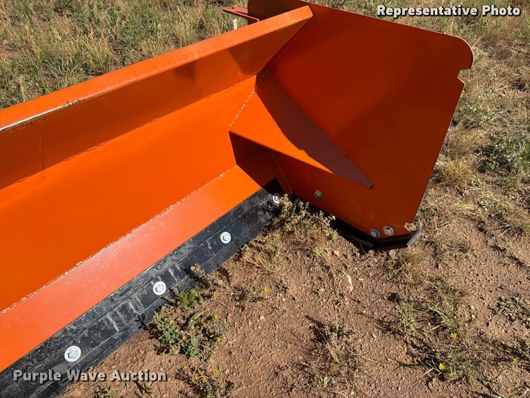 image for item EW1077 Kit Containers skid steer snow pusher