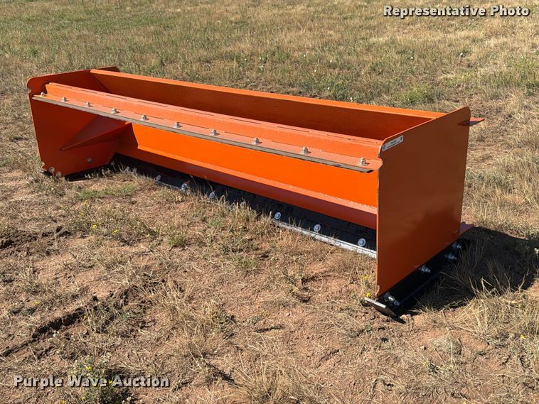 image for item EW1083 Kit Containers skid steer snow pusher