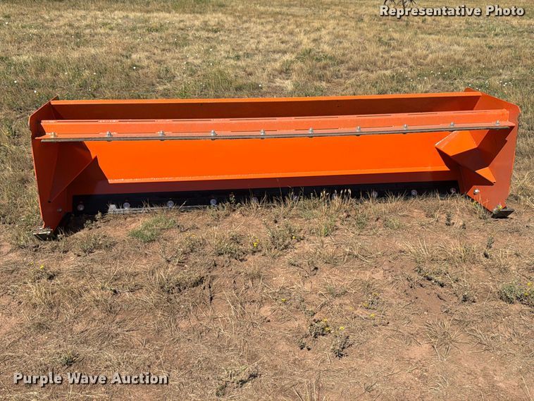 image for item EW1083 Kit Containers skid steer snow pusher