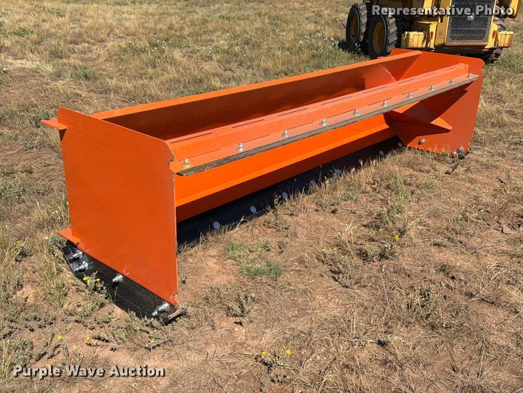 image for item EW1083 Kit Containers skid steer snow pusher