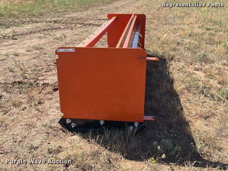 image for item EW1083 Kit Containers skid steer snow pusher
