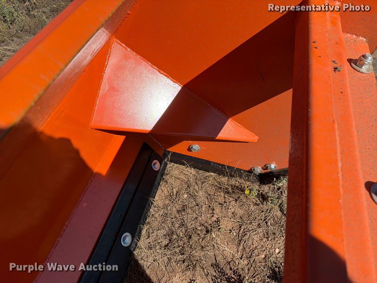 image for item EW1083 Kit Containers skid steer snow pusher