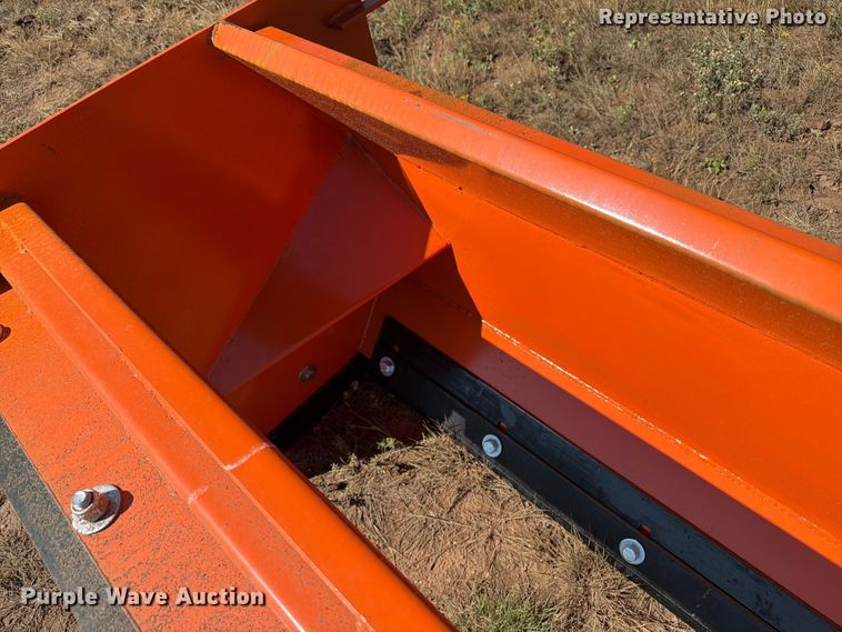 image for item EW1083 Kit Containers skid steer snow pusher