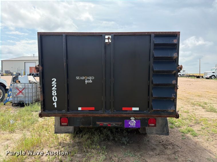 image for item EW2178 Shop Built dump trailer