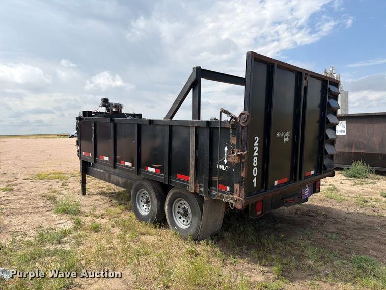image for item EW2178 Shop Built dump trailer